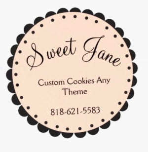 Sweet Jane Custom Cookies